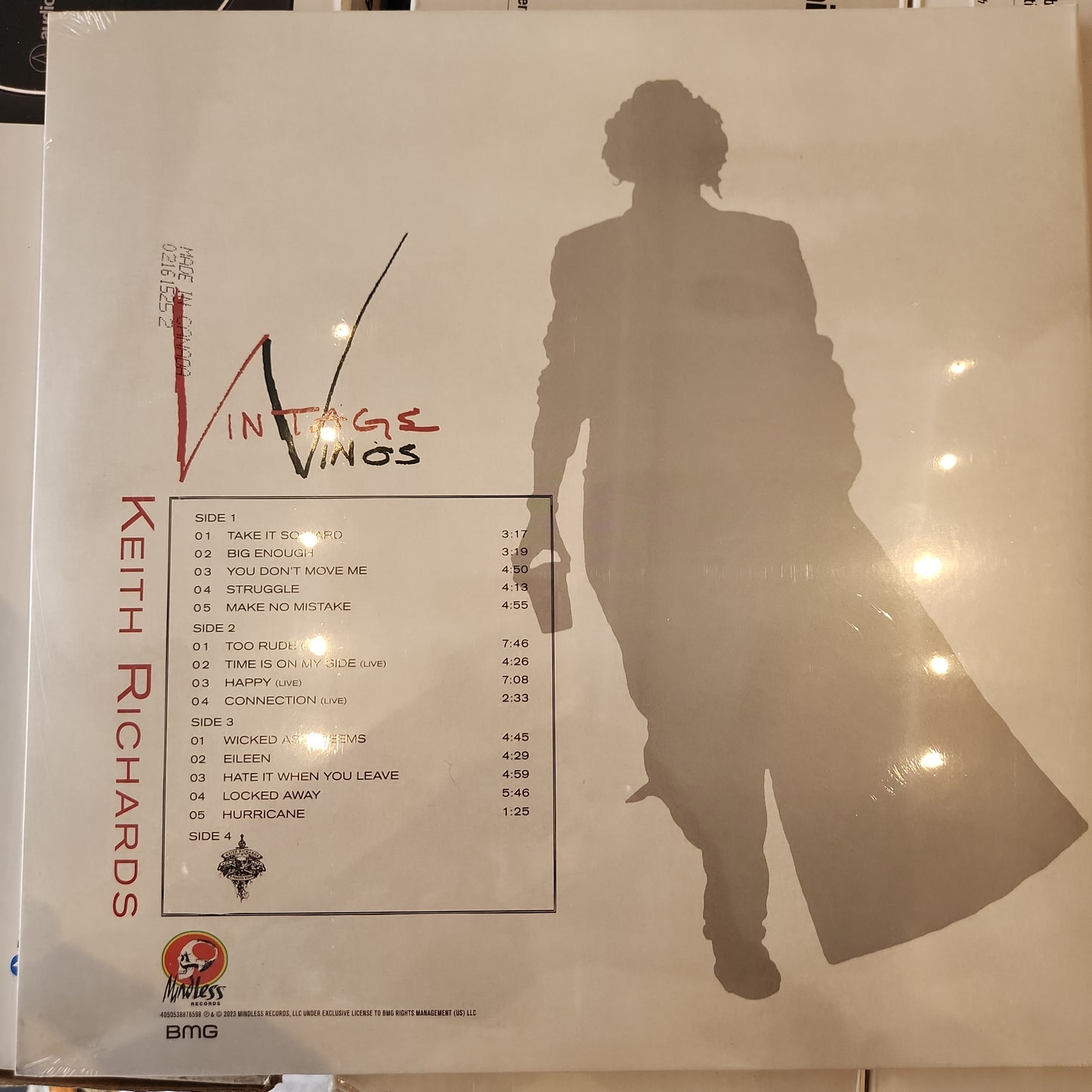 Keith Richards - Vintage Vinos - RSD Vinyl LP