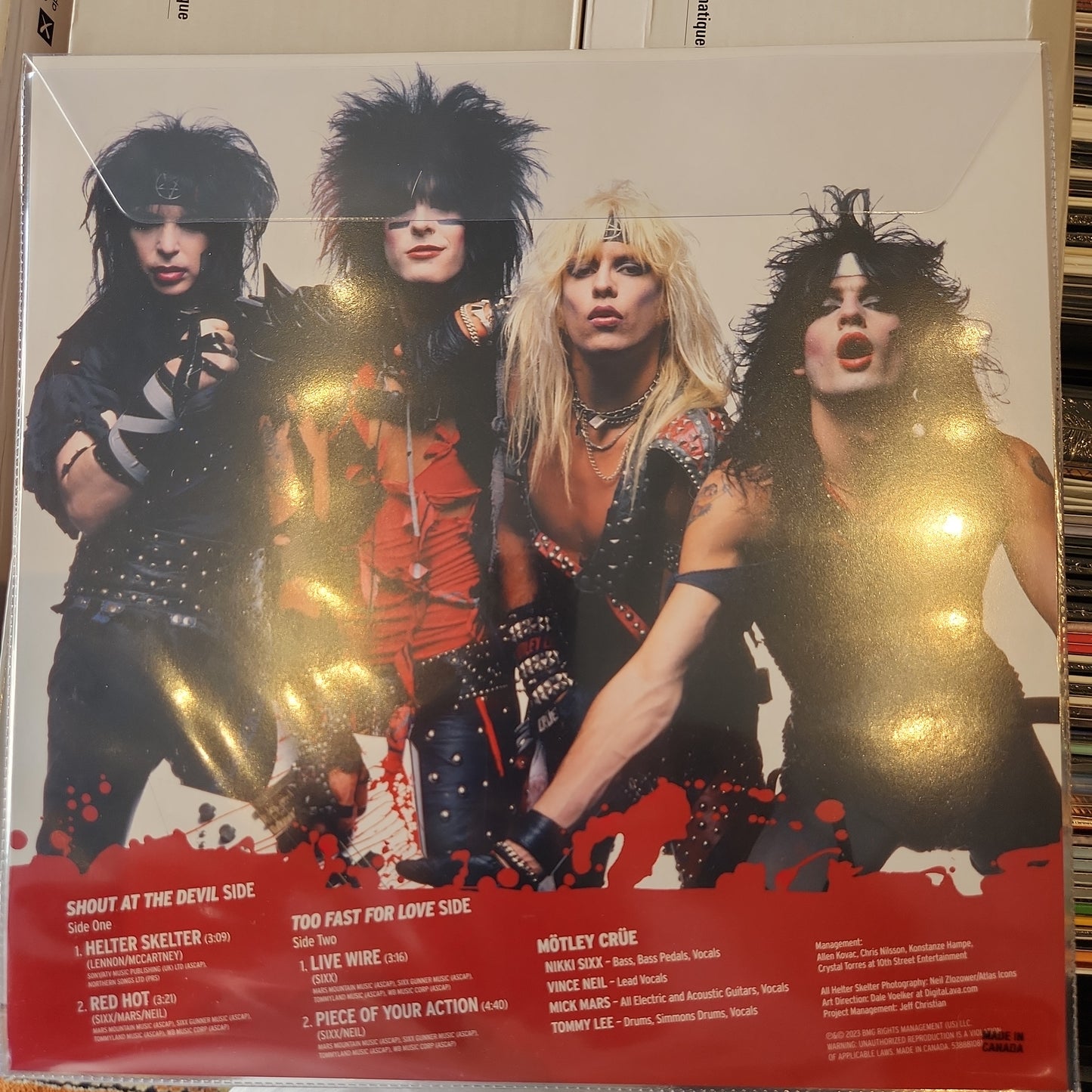 Motley Crue - Helter Skelter - Picture Disc