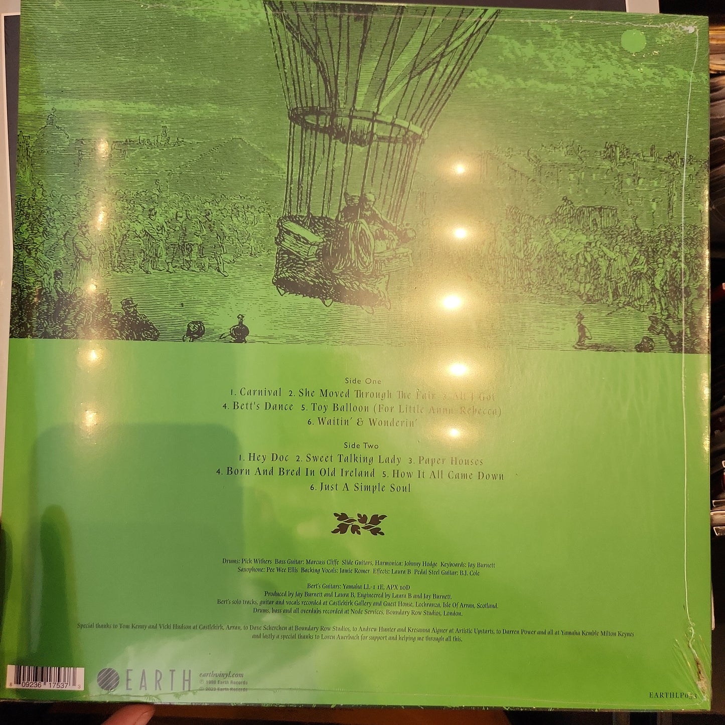 Bert Jansch - Toy Balloon -RSD Vinyl LP