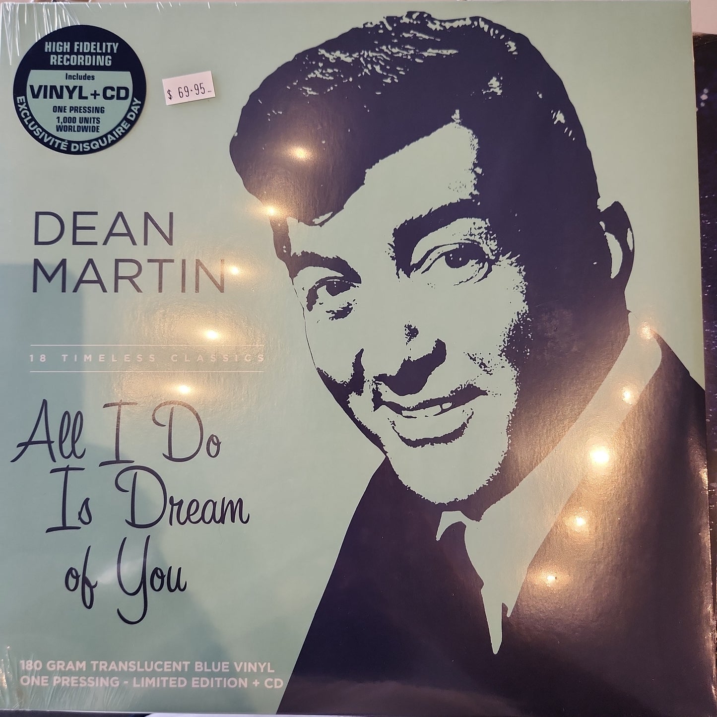 Dean Martin - All I do is Dream - Limited RSD Colour Vinyl