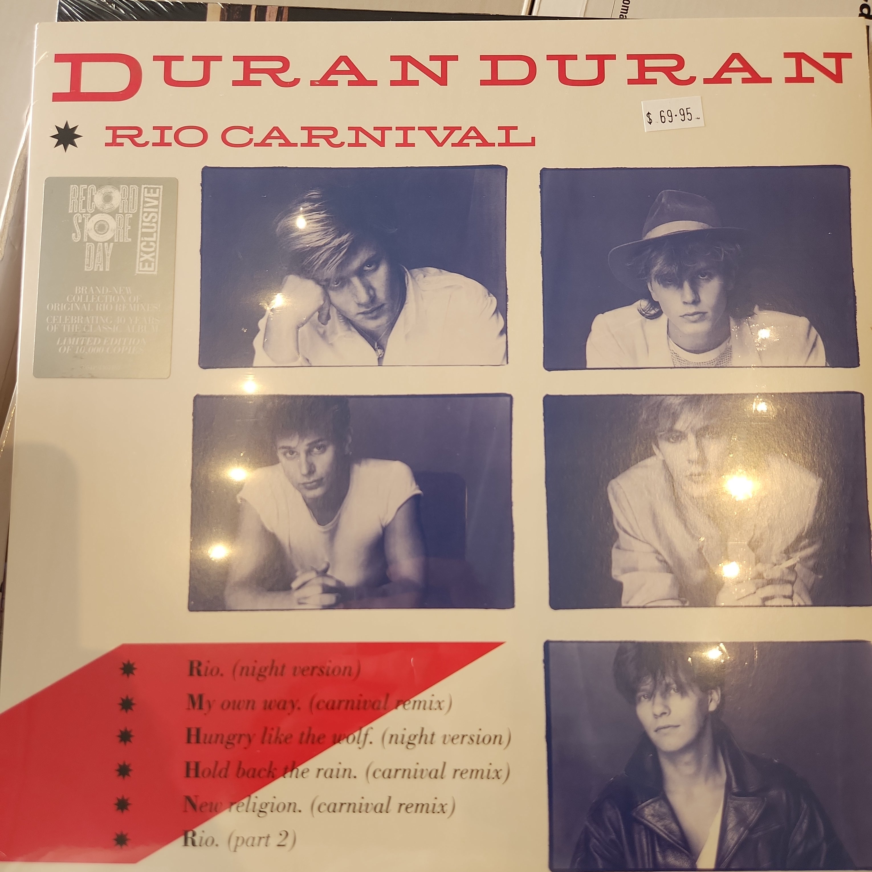 Duran Duran Rio Carnival RSD Vinyl LP Badlandsvinyl