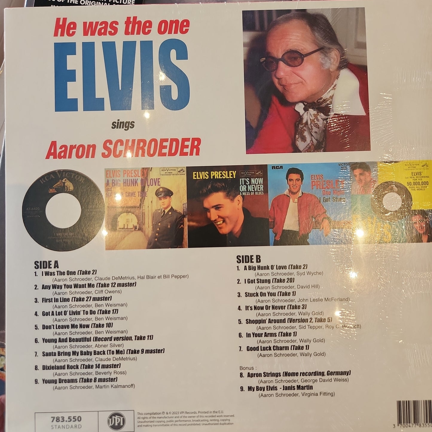 Elvis Presley - He was the one (Elvis sings Aaron Schroeder) - Limited RSD Vinyl LP