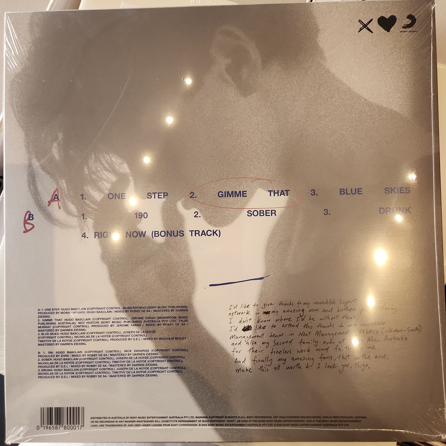 Hugo Basclain - Nostalgia is a Liar - RSD Vinyl LP