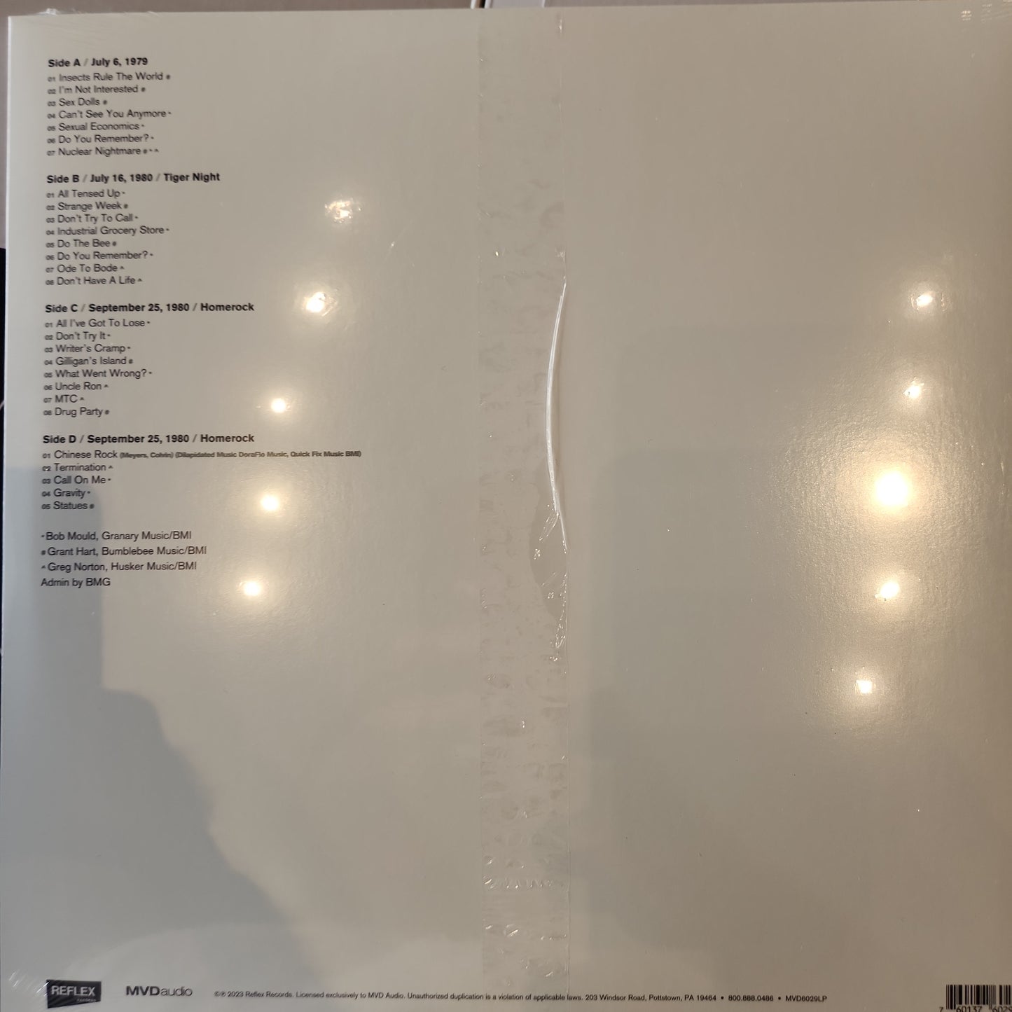 Husker Du - Tonight Longhorn - 2lp Live