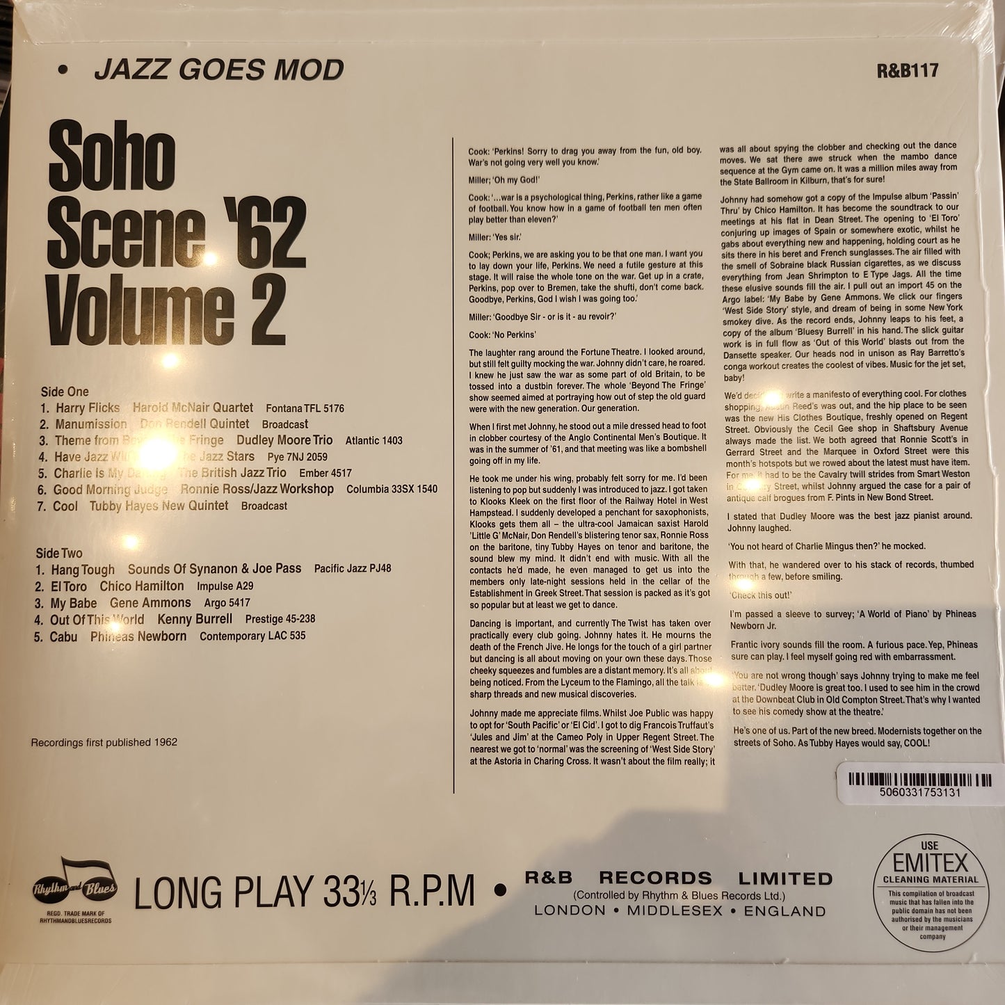 Various Artists - Soho Scene 62 - RSD Compilation LP