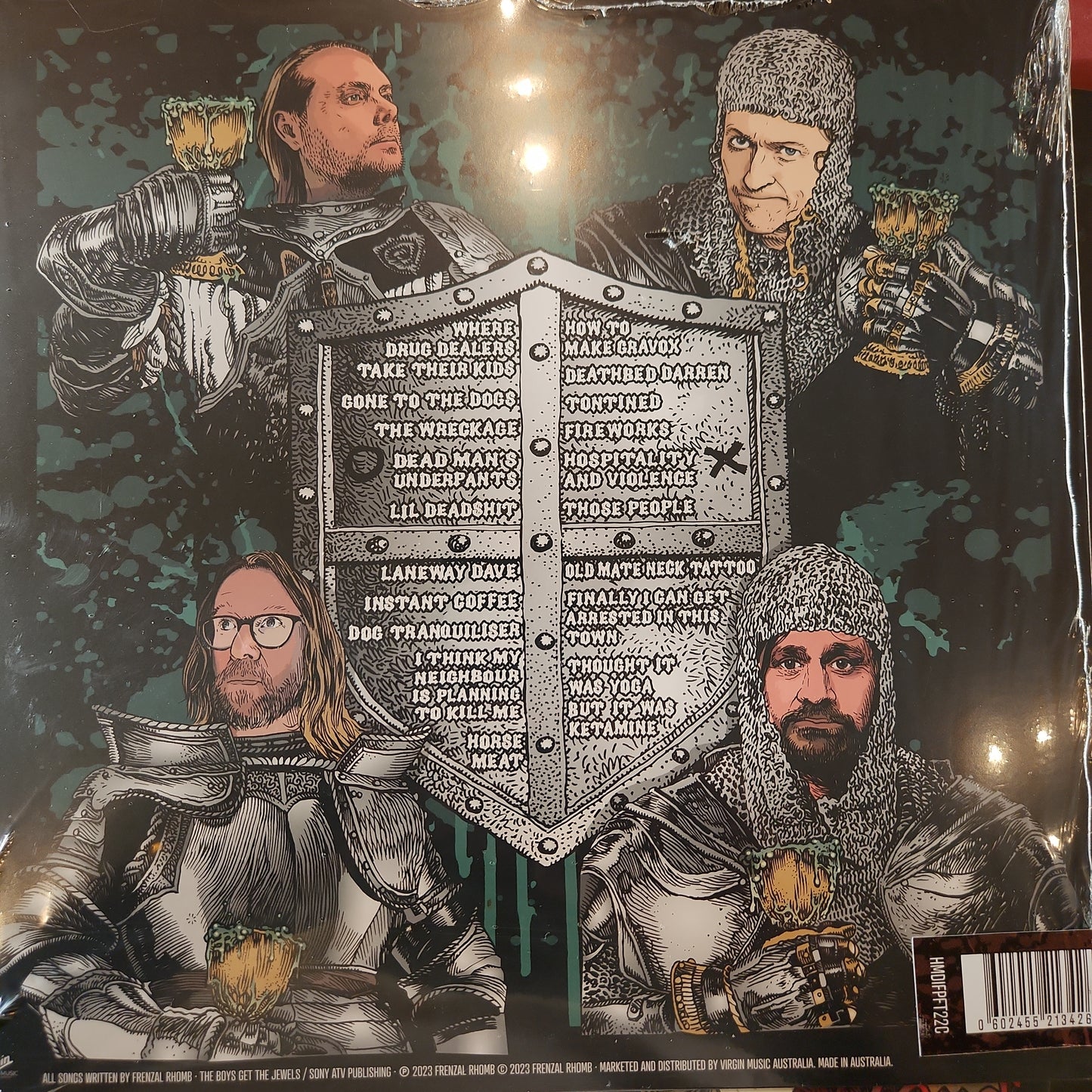 Frenzal Rhomb - The Cup of Pestilence - Brown Vinyl LP