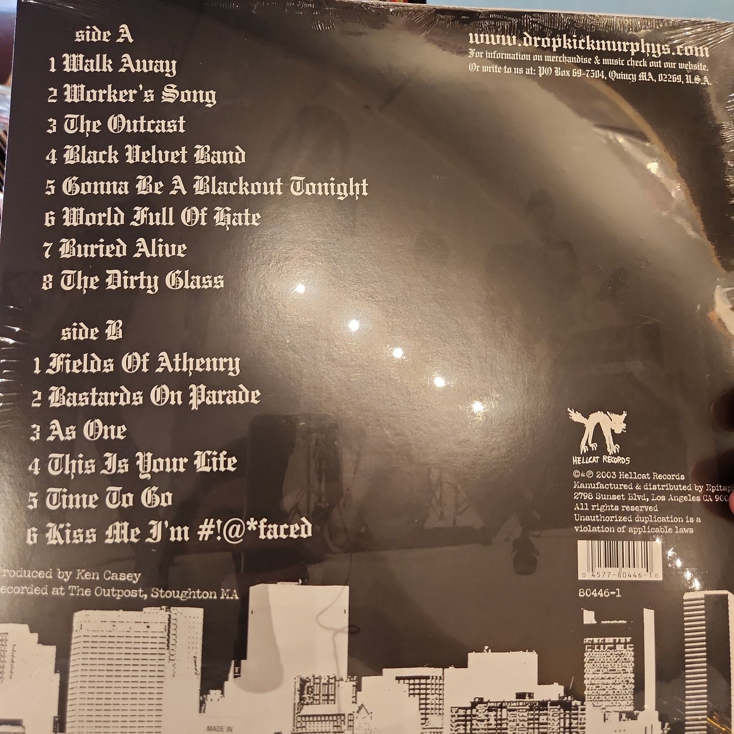 Dropkick Murphey's - Blackout - Vinyl LP