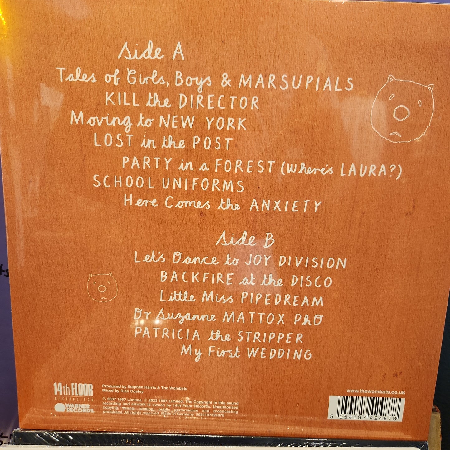 The Wombats - Proudly Present.... A Guide to Love, Loss and Desperation - Colour Vinyl LP