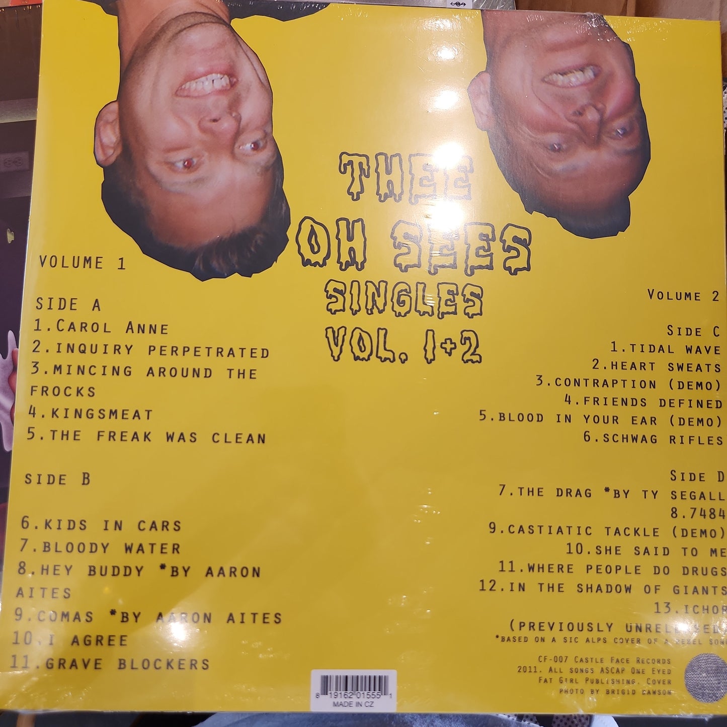 Thee Oh Sees - Singles Collection Vol 1-2 - Double Vinyl LP