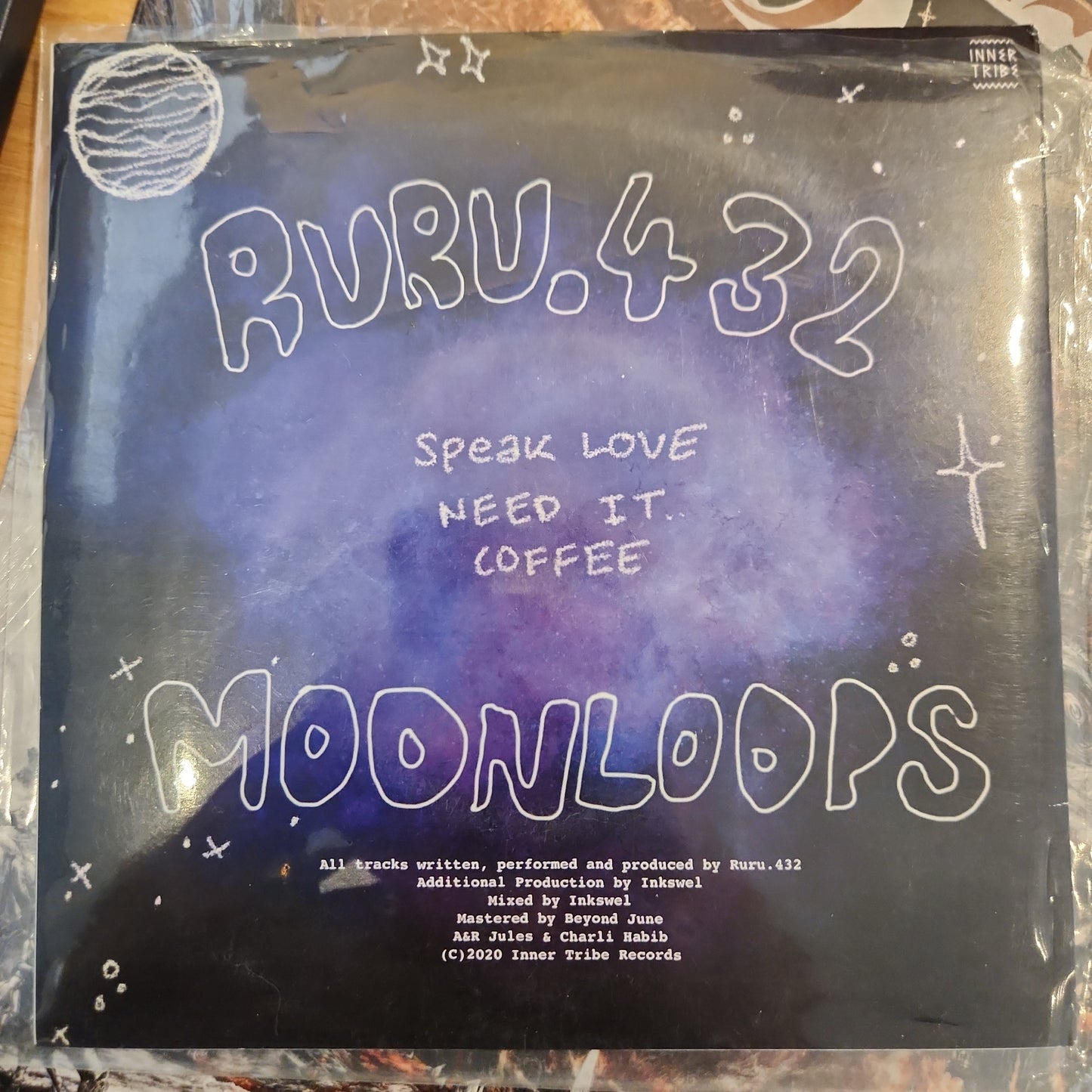 Ruru 432 - Moonloops - 7" vinyl