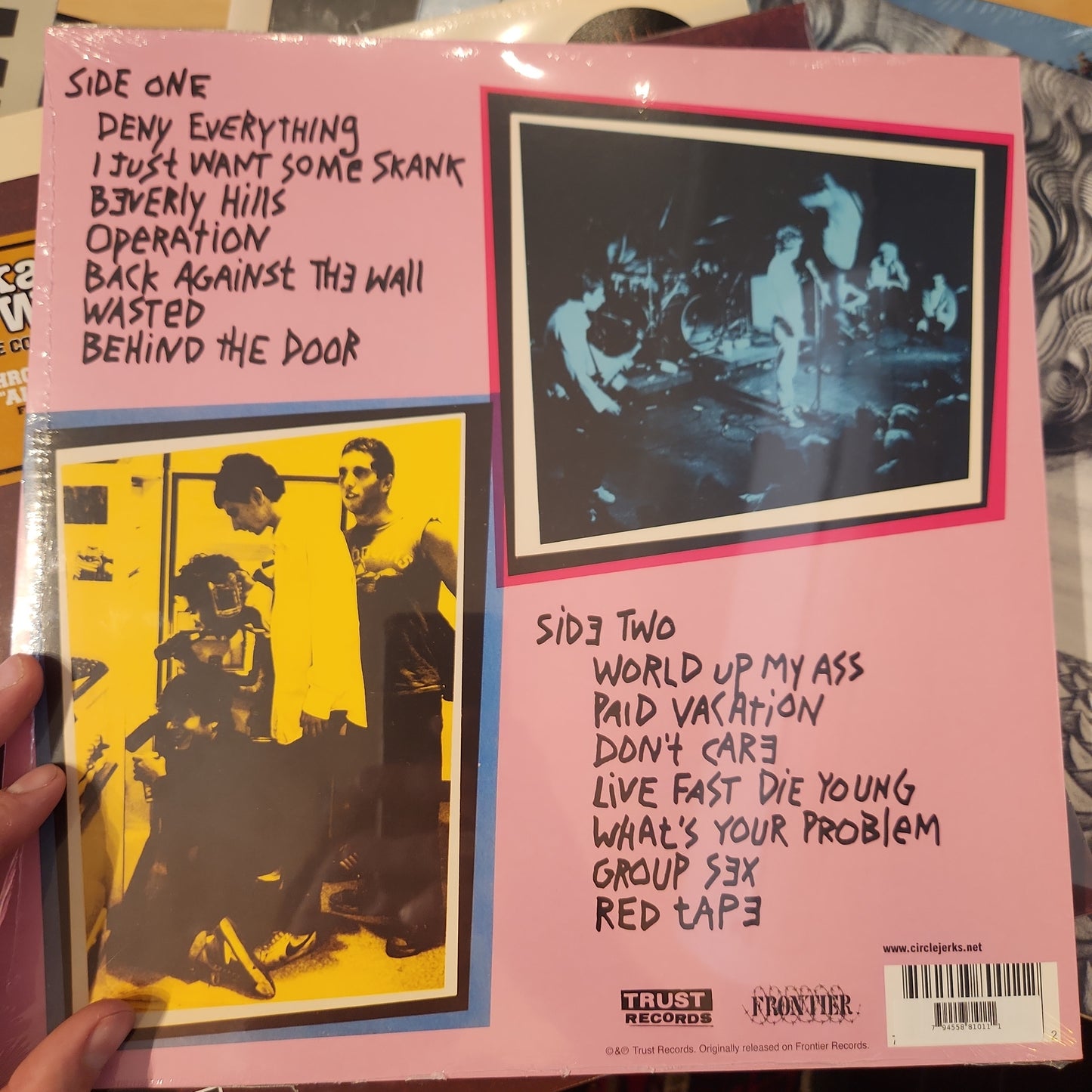 Circle Jerks - Group Sex - Colour Vinyl LP