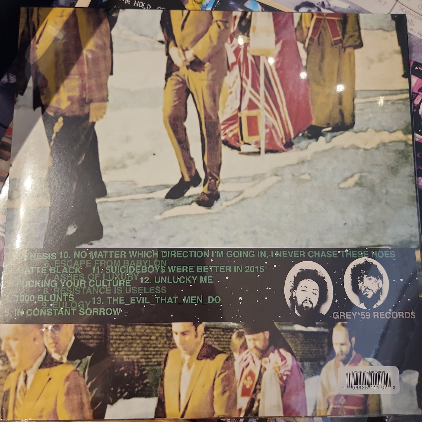 Suicideboys - Sing me a lullaby, My Sweet Temptation - Limited Green Vinyl