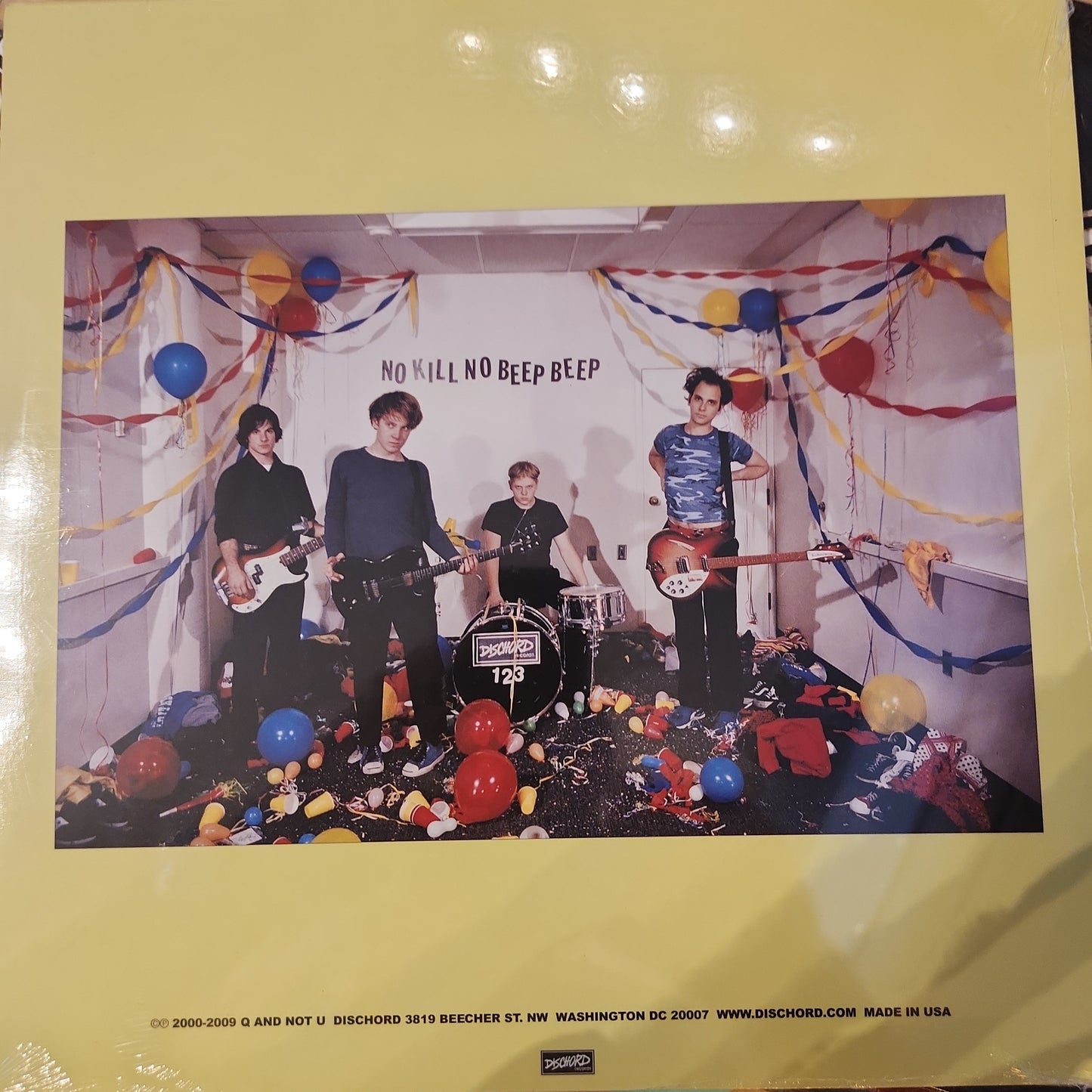 Q and not U - No Kill No Beep Beep - Vinyl LP