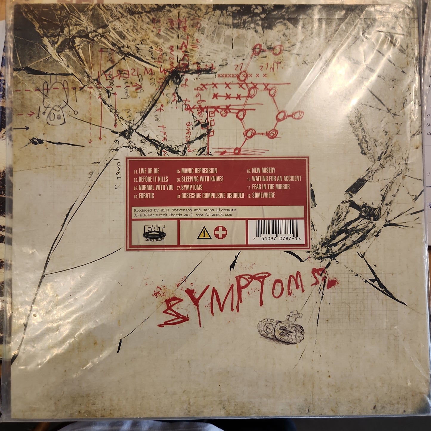 Useless ID - Symptoms - Used Limited Red Vinyl LP