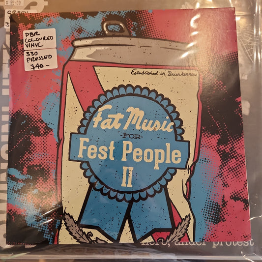 Various - Fat Music for Fest People 2 - Used Limited Colour 10" Vinyl