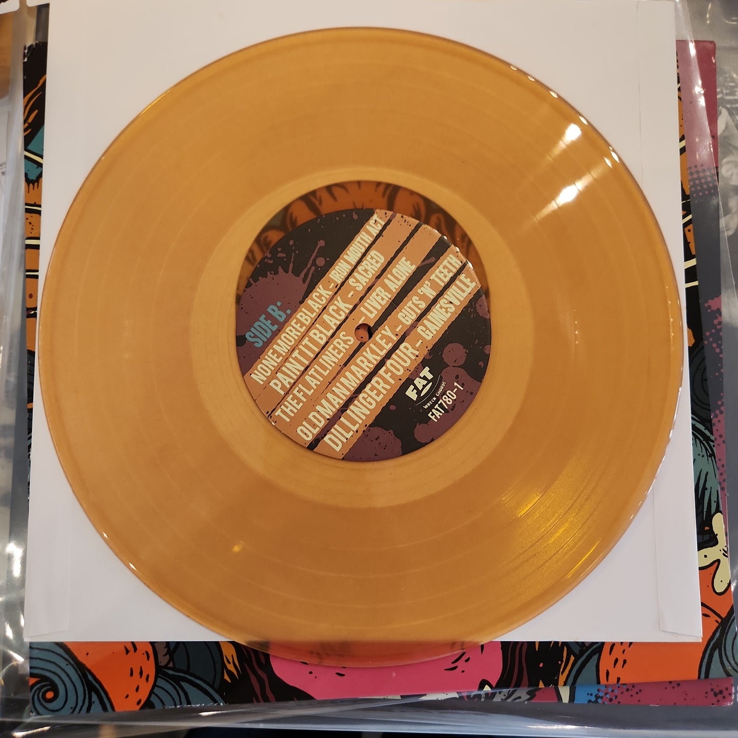 Various - Fat Music for Fest People - Used Limited Colour 10" Vinyl