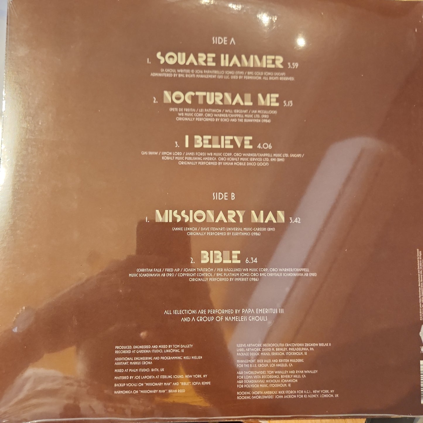 Ghost - Popestar - Vinyl LP