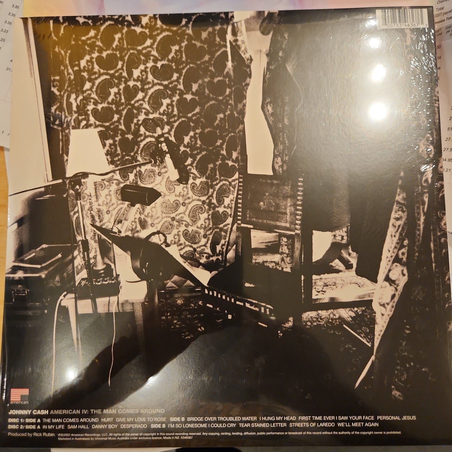 Johnny Cash - American IV - The Man Comes Around - Vinyl LP