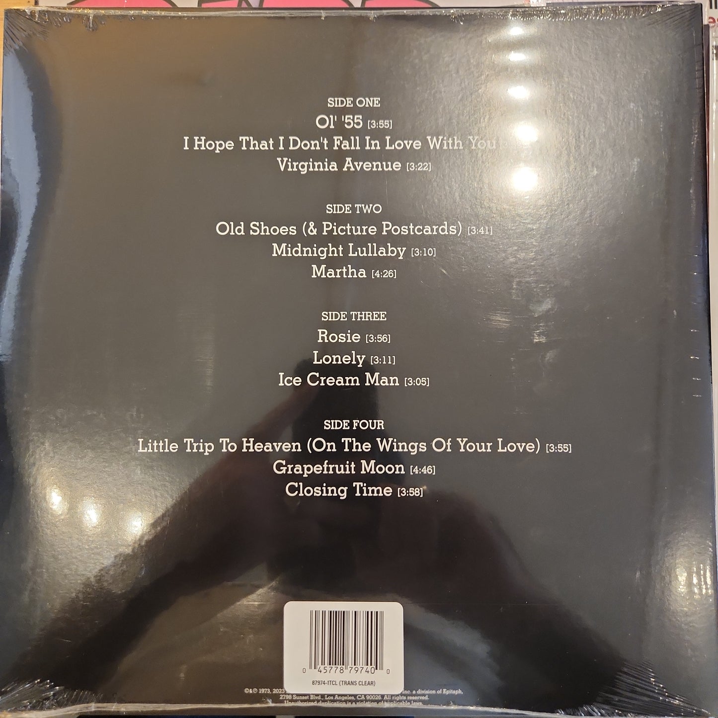 Tom Waits - Closing Time - 50th Anniversary Limited Edition