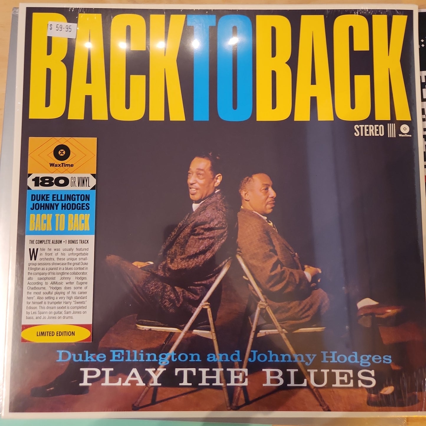 Duke Ellington & Johnny Hodges - Back to Back - Vinyl LP