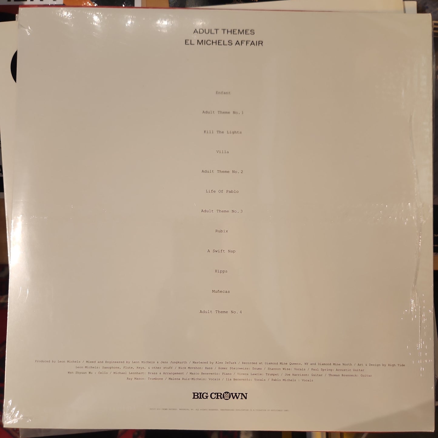 El Michels Affair - Adult Themes - Vinyl LP