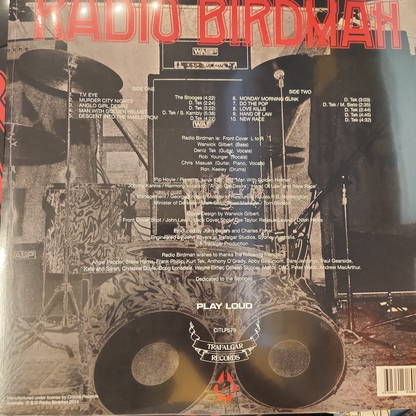 Radio Birdman - Radio's Appear (Australian Trafalgar Edition) - Vinyl LP