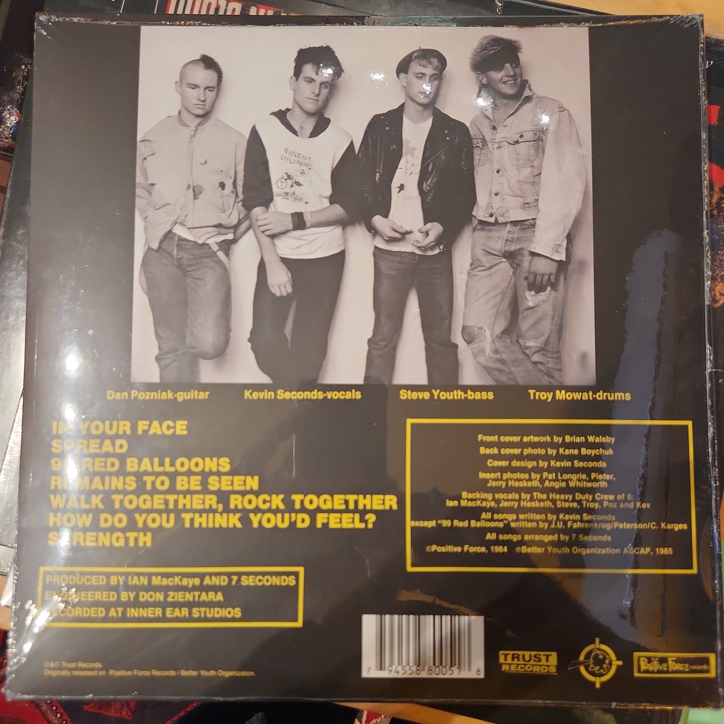 7 Seconds - Walk Together Rock Together - Limited Vinyl LP