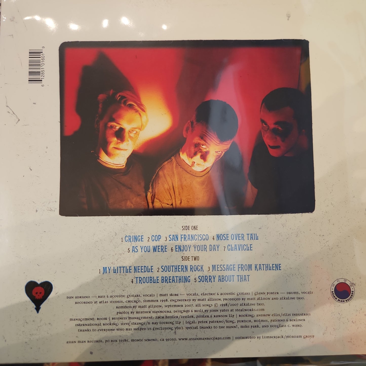 Alkaline Trio - Goddamnit - Vinyl LP