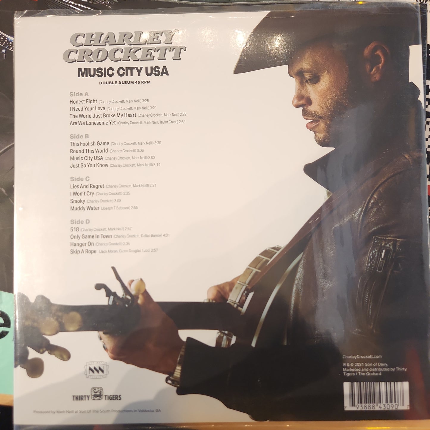 Charley Crockett - Music City USA - Double Vinyl LP