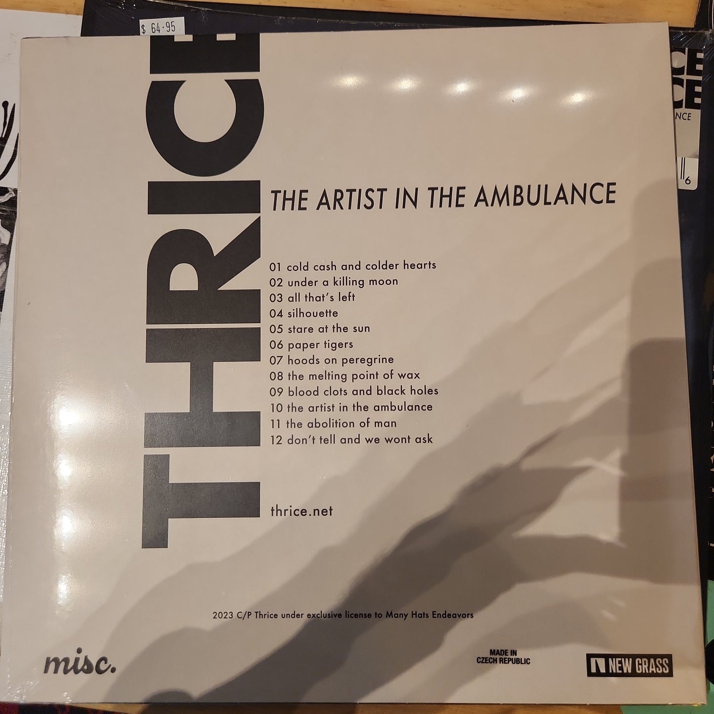 Thrice - The Artist and the Ambulance Revisited - Limited Green Vinyl LP