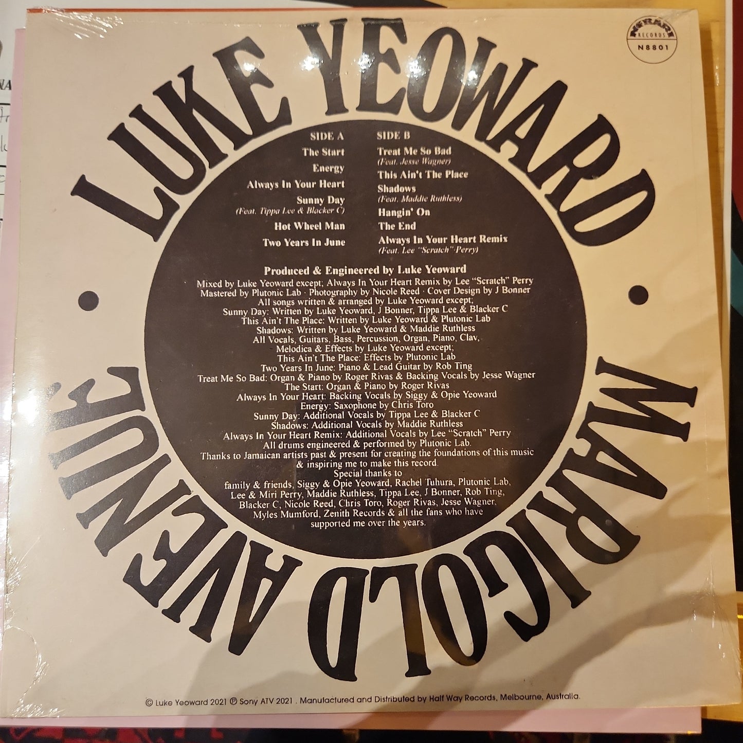 Luke Yeoward - Marigold Avenue - Vinyl LP