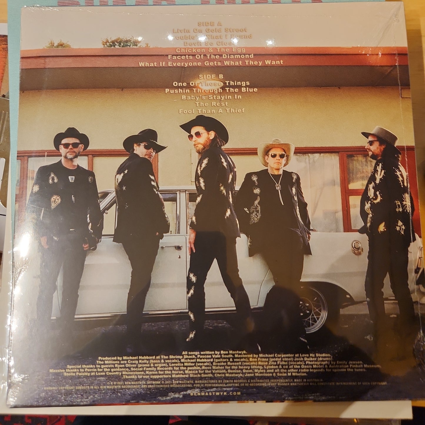 Ben Mastwyck - Living on Gold Street - Vinyl LP