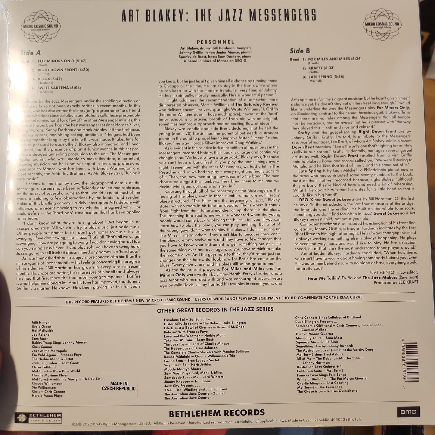 Art Blakey & The Jazz Messengers - Hard Drive - Vinyl LP