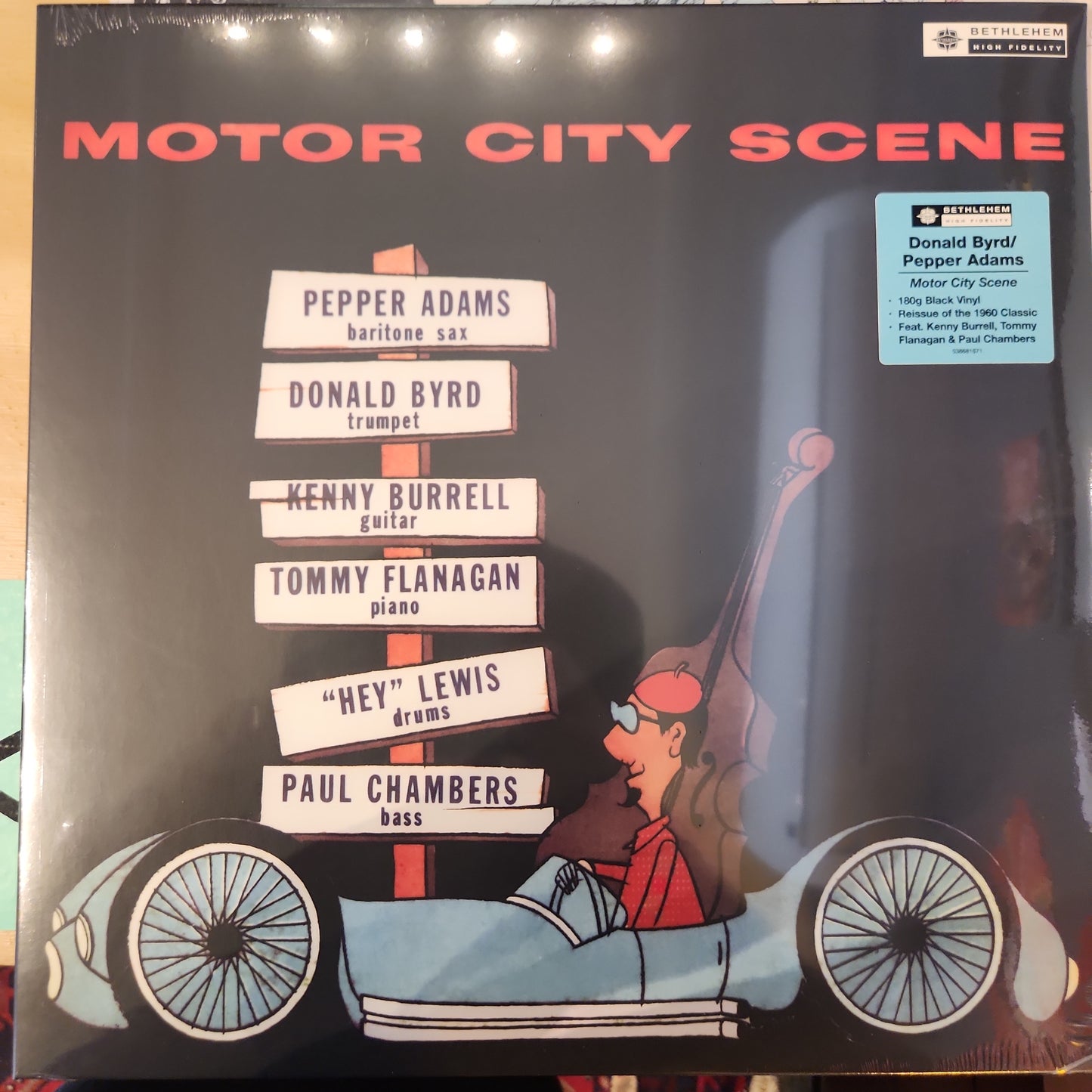 Donald Byrd & Pepper Adams - Motor City Scene - Vinyl LP