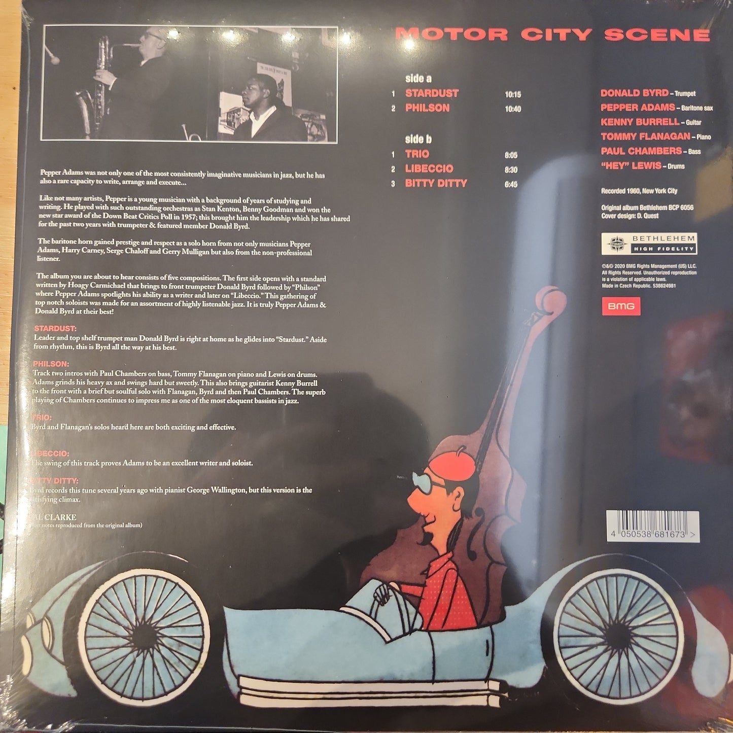 Donald Byrd & Pepper Adams - Motor City Scene - Vinyl LP