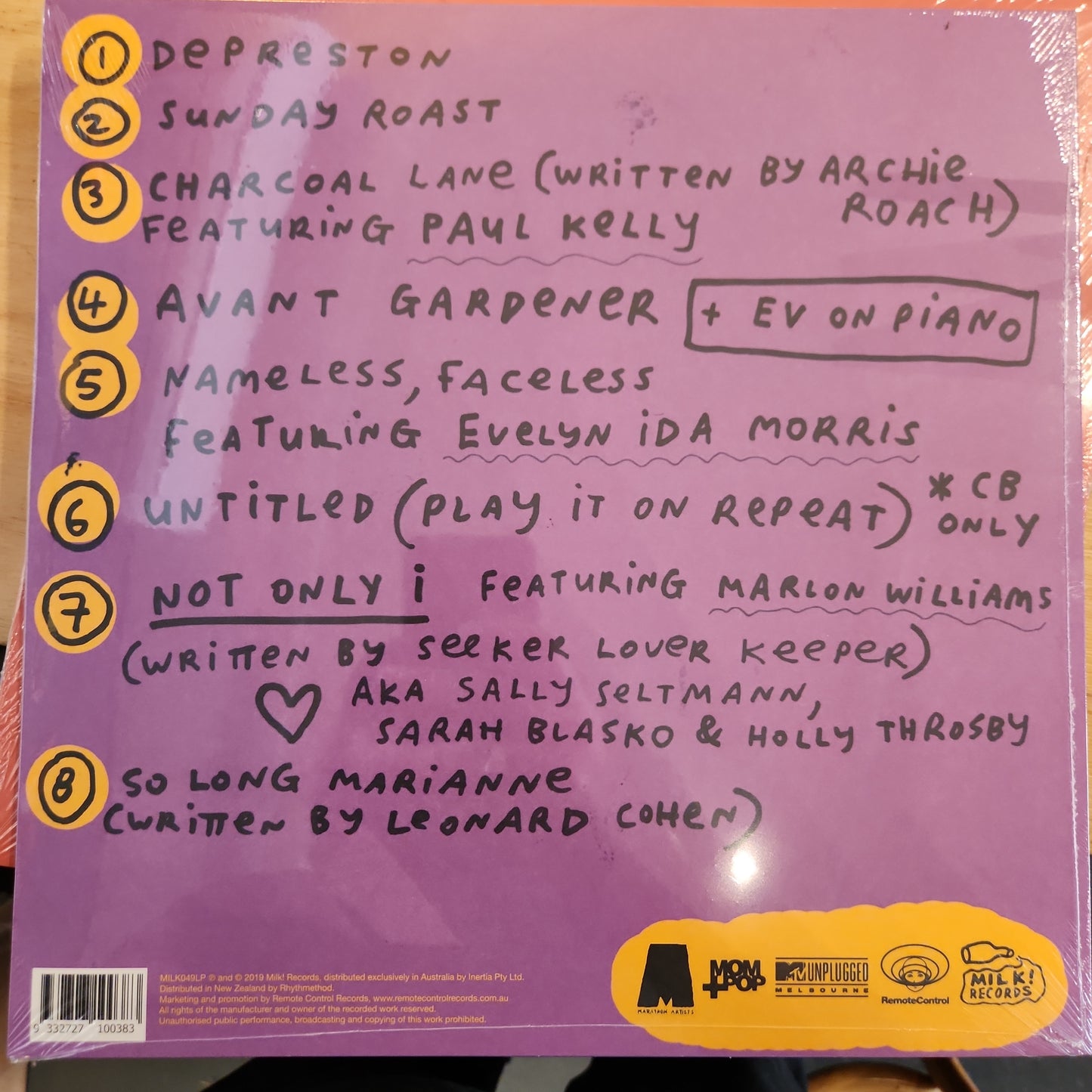 Courtney Barnett - MTV Unplugged - Vinyl LP