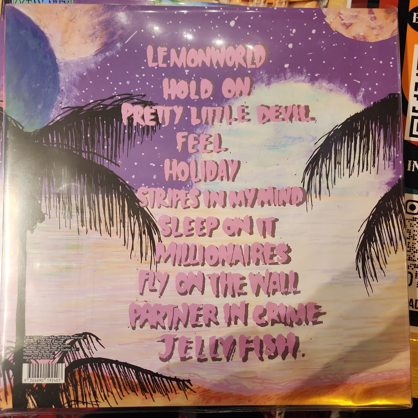 Ocean Alley – Lost Tropics (Vinyl, LP, Album, Limited Edition, Translucent Blue With Opaque White Blob)