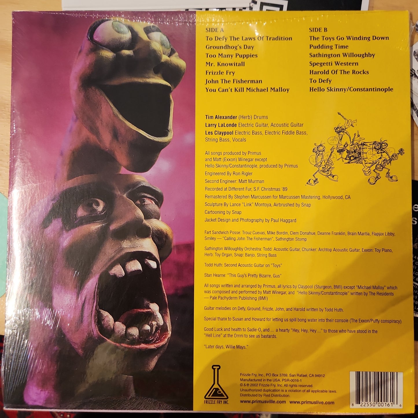 Primus - Frizzle Fry - Vinyl LP