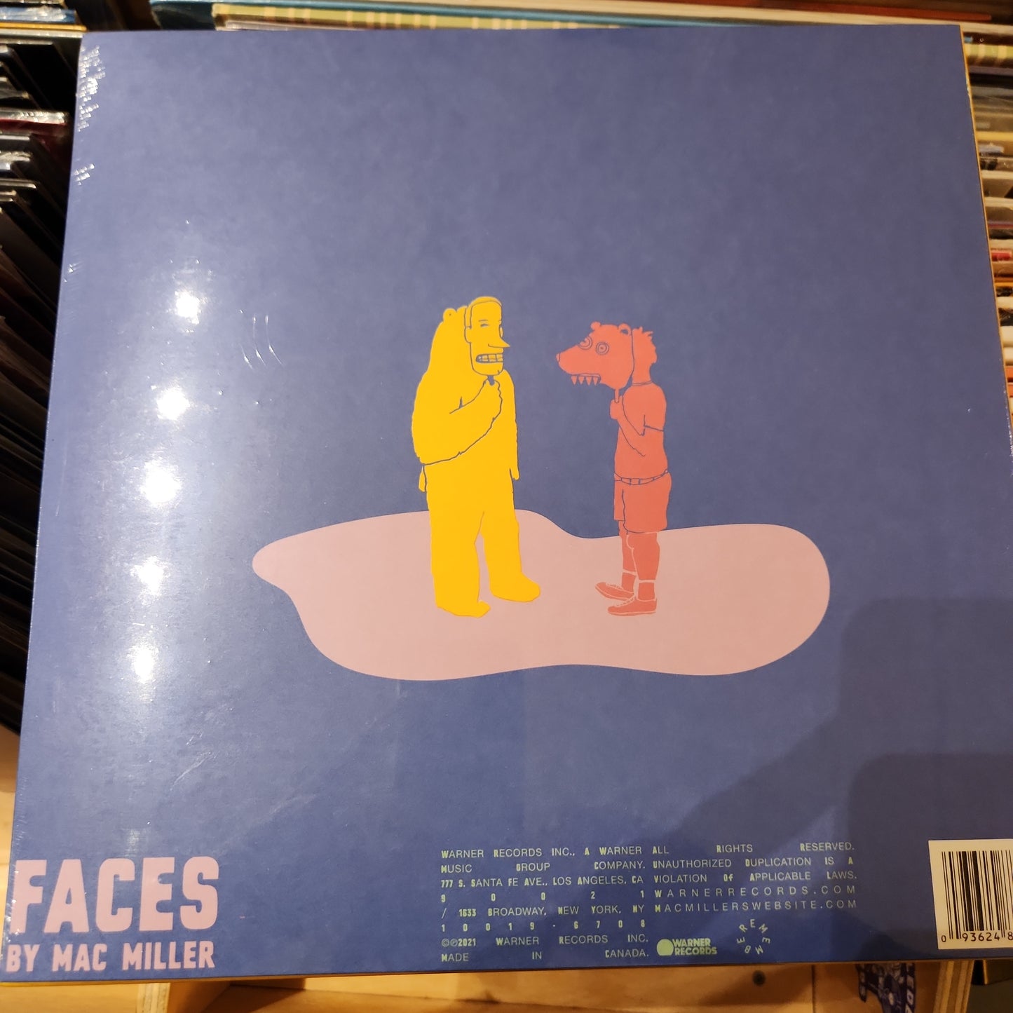Mac Miller - Faces - limited Yellow Vinyl LP