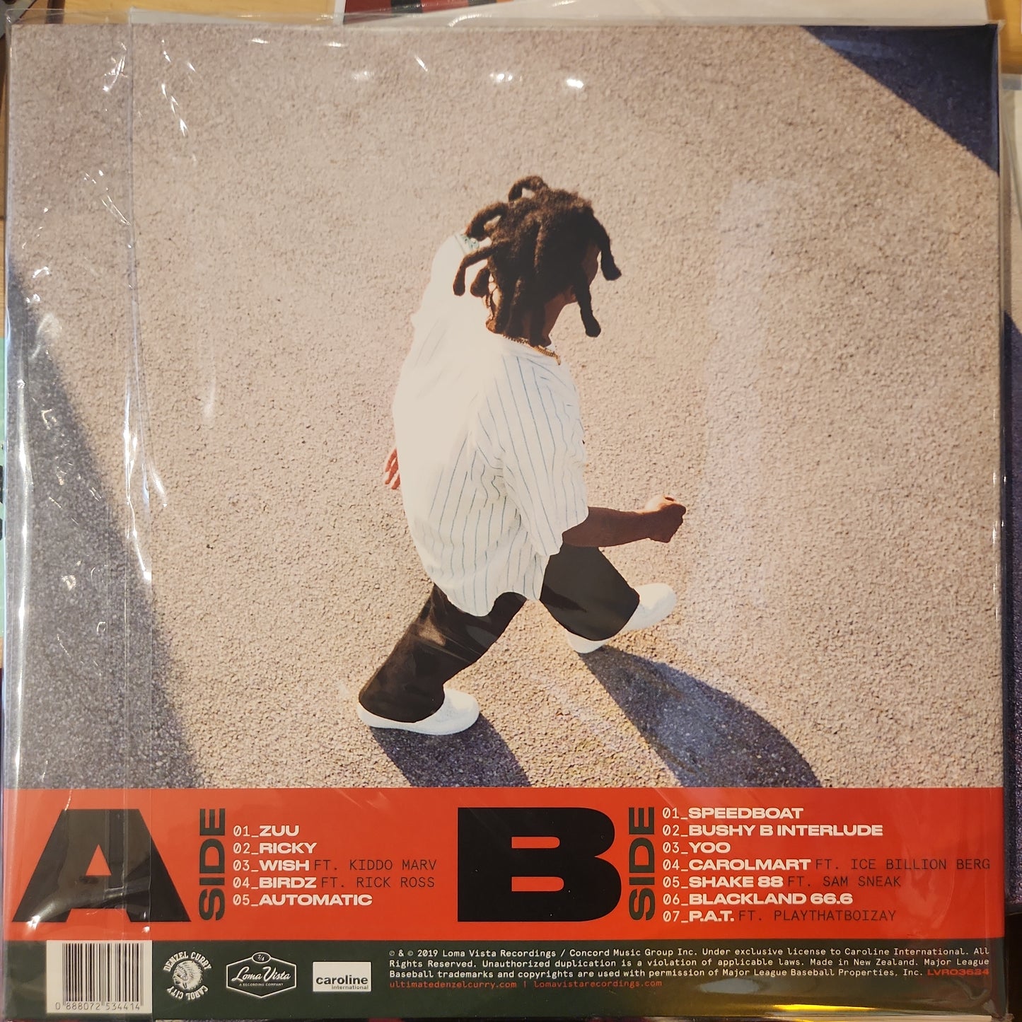 Denzel Curry - Zuu - Aus Exclusive colour vinyl LP
