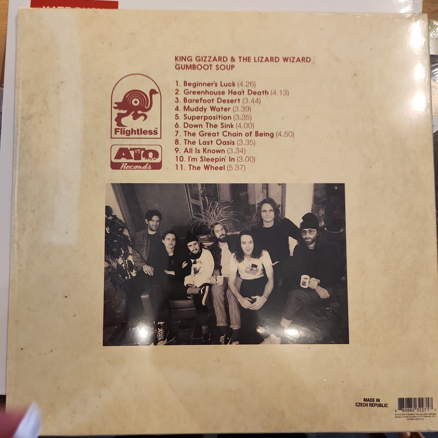 King Gizzard & the Lizard Wizard - Gumboot Soup - Orange Black Vinyl LP