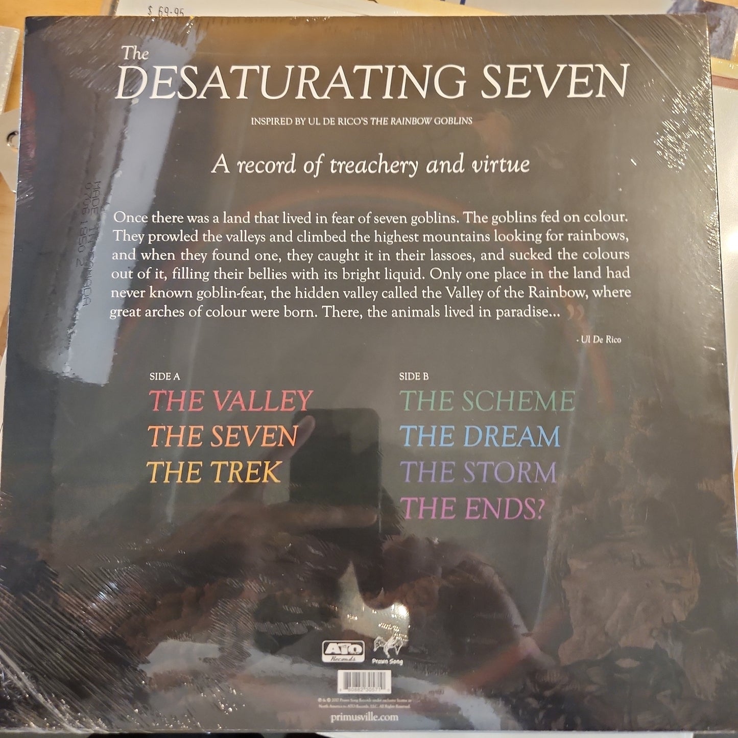 Primus - The Desaturating Seven - Rainbow Splatter Vinyl