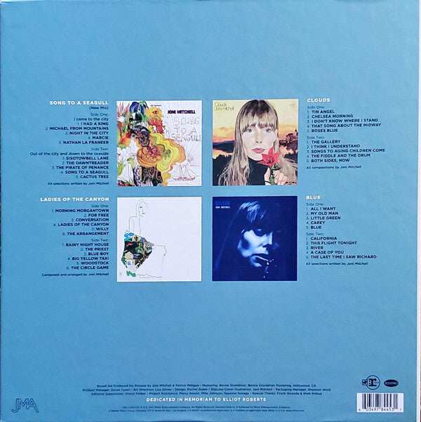 Joni Mitchell - The Reprise Albums - 4 Vinyl LP Box