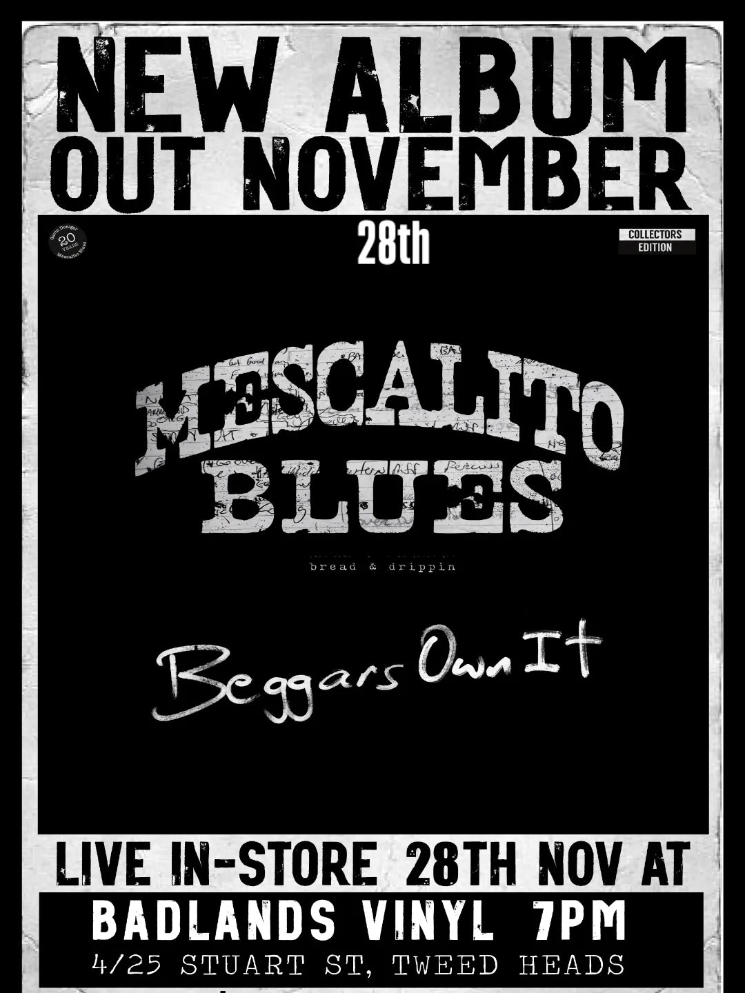 Mescalito Blues - Beggars Own it - Vinyl LP