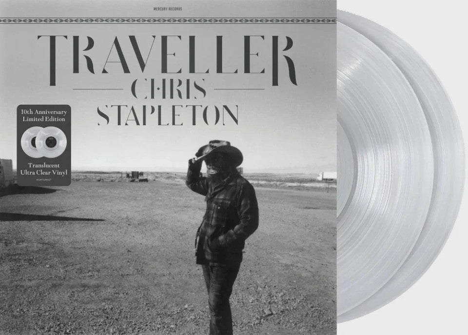 Chris Stapleton - Traveller - 10th Anniversary Clear Vinyl LP