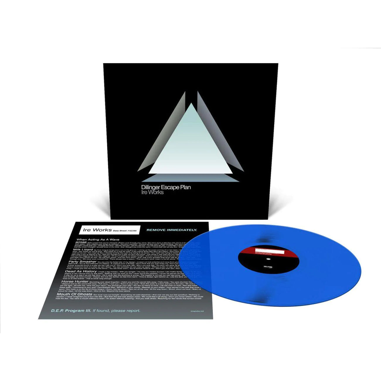 Dillinger Escape Plan - Ire Works - Limited Blue Vinyl LP