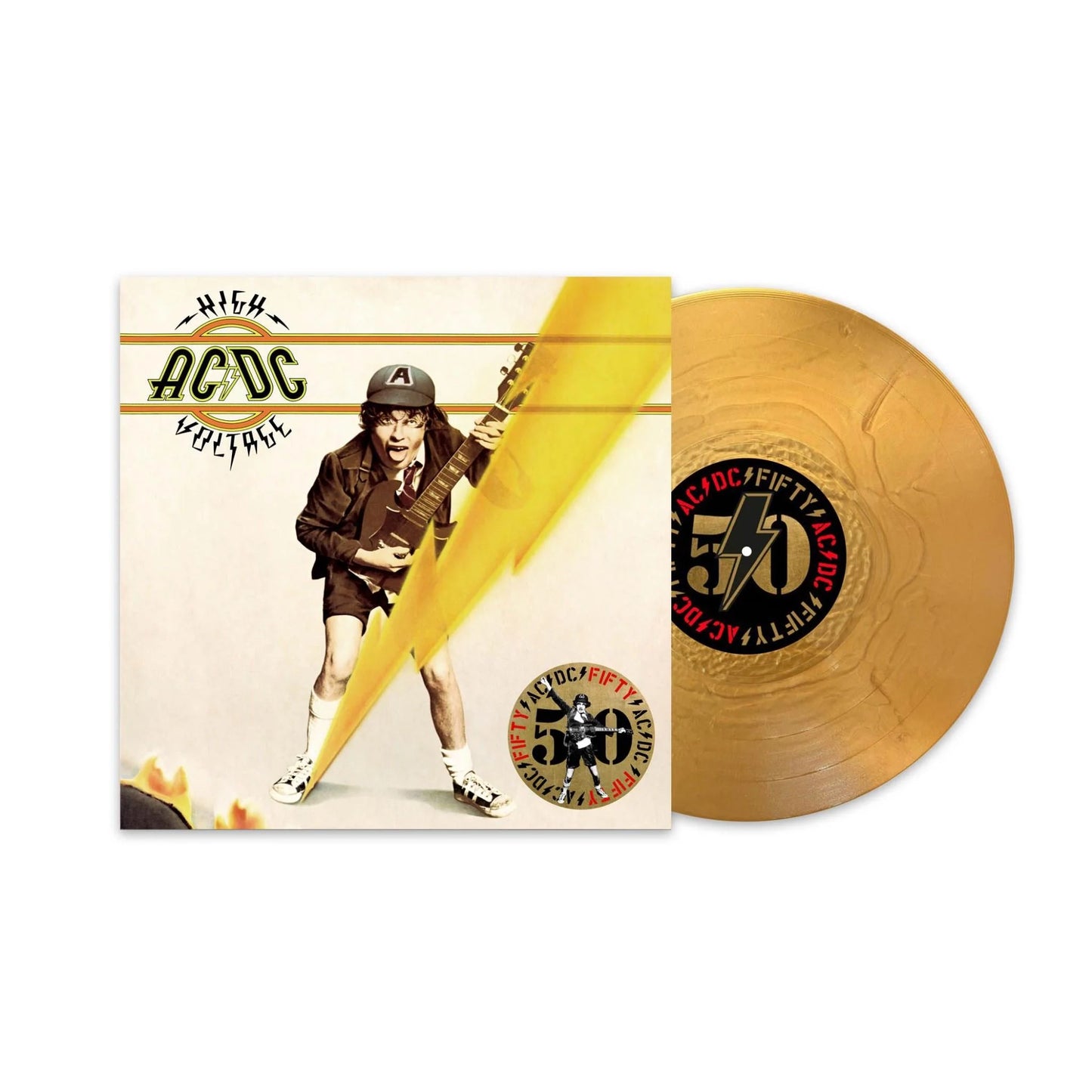 AC/DC - High Voltage - Limited Gold Vinyl LP
