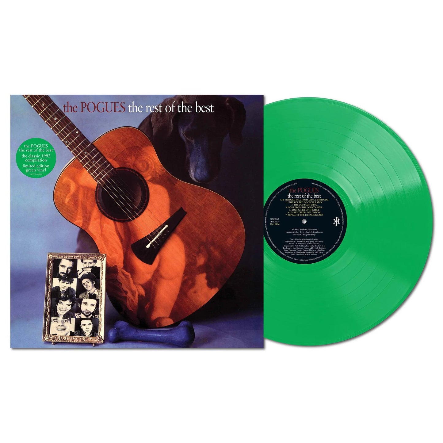The Pogues - The Rest of the Best - Limited Green Vinyl LP