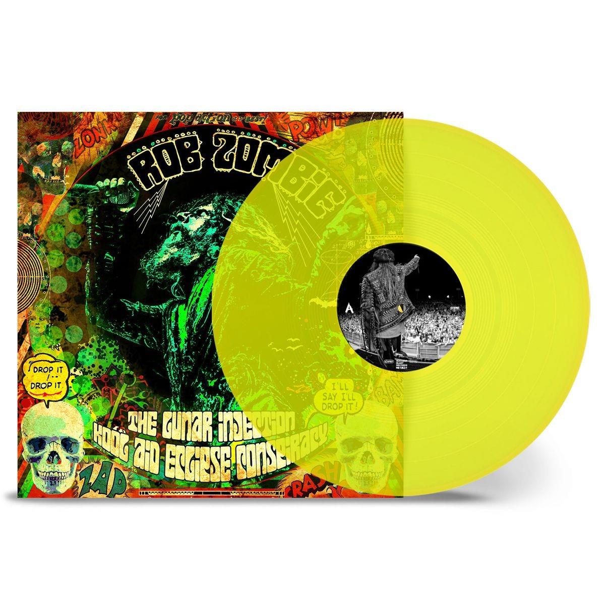 Rob Zombie - The Lunar Injection Kool Aid Eclipse Conspiracy - Neon Yellow Vinyl LP