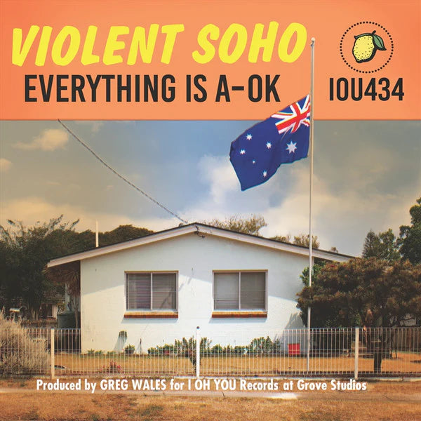 Violent Soho Everything is AOK Colour Vinyl LP Badlandsvinyl